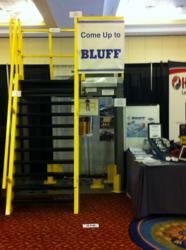 Bluff Manufacturing's mezzanines are custom-designed to fit the customer's specific needs and can create an additional 100 to 25,000 square feet of vertical space.